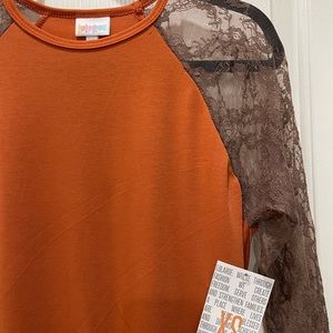 Lularoe Randy Lace Sleeves